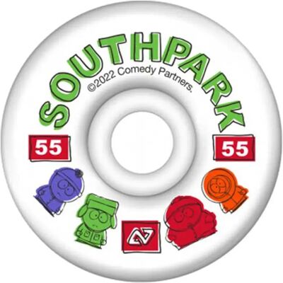 Ruote da Skate Hydroponic South Park - 55mm Trasparenti Ruote da Skate Hydroponic South Park - 55mm Trasparenti