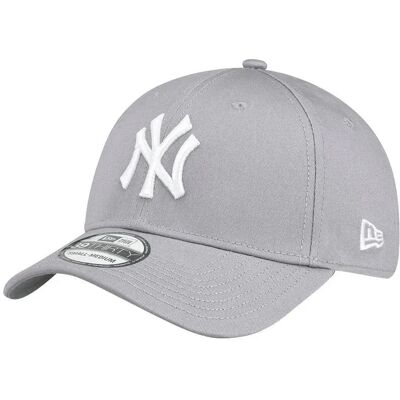 New Era Cappellino Con Visiera 39thirty New York Yankees Gray / White L-XL New Era Cappellino Con Visiera 39thirty New York Yankees Gray / White L-XL