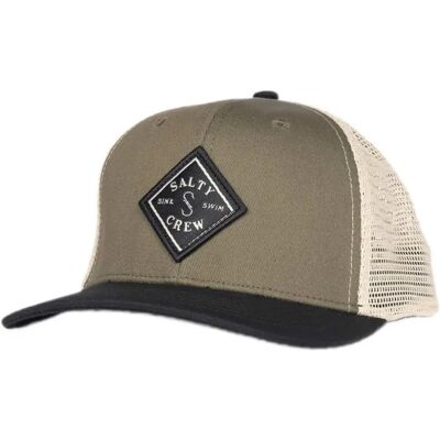 Salty Crew Cappello Trucker Sealine Retro Olive / Black One Size Salty Crew Cappello Trucker Sealine Retro Olive / Black One Size