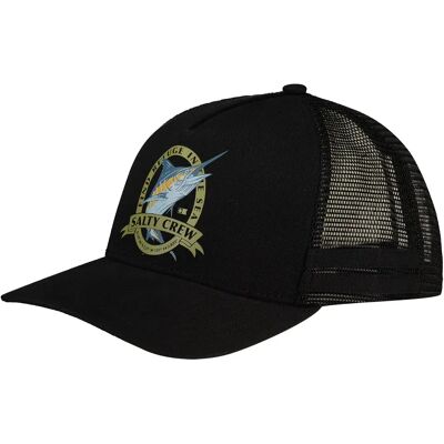Salty Crew Cappellino Con Visiera Bill Club Trucker Black One Size Salty Crew Cappellino Con Visiera Bill Club Trucker Black One Size