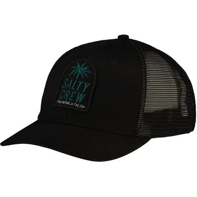 Salty Crew Cappellino Con Visiera Resort Trucker Black One Size Salty Crew Cappellino Con Visiera Resort Trucker Black One Size
