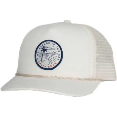 Salty Crew Cappellino Con Visiera Trophy Foamy Trucker Off White One Size Salty Crew Cappellino Con Visiera Trophy Foamy Trucker Off White One Size