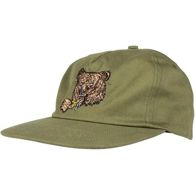 Santa Cruz Cappellino Con Visiera Braun Great Outdoors Snapback Iguana One Size Santa Cruz Cappellino Con Visiera Braun Great Outdoors Snapback Iguana One Size