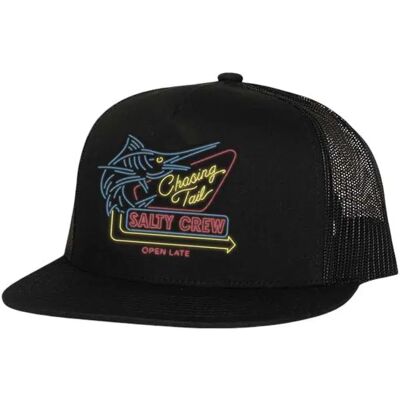 Salty Crew Cappellino Con Visiera Good Times Trucker Black One Size Salty Crew Cappellino Con Visiera Good Times Trucker Black One Size
