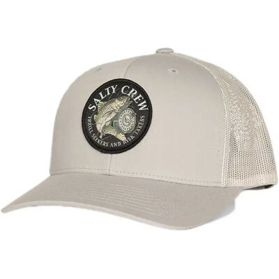 Salty Crew Cappellino Con Visiera Reel Fly Retro Trucker Silver One Size Salty Crew Cappellino Con Visiera Reel Fly Retro Trucker Silver One Size