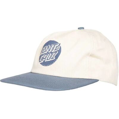 Santa Cruz Cappellino Con Visiera Reason For Living Snapback Ecru / Heritage Blue One Size Santa Cruz Cappellino Con Visiera Reason For Living Snapback Ecru / Heritage Blue One Size