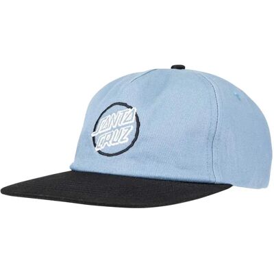 Santa Cruz Cappellino Con Visiera Breaker Opus Dusty Blue One Size Santa Cruz Cappellino Con Visiera Breaker Opus Dusty Blue One Size
