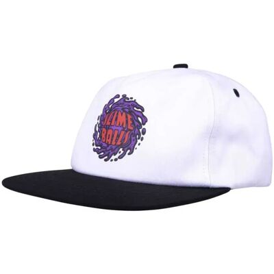 Santa Cruz Cappellino Con Visiera Other Sb Logo White / Black One Size Santa Cruz Cappellino Con Visiera Other Sb Logo White / Black One Size