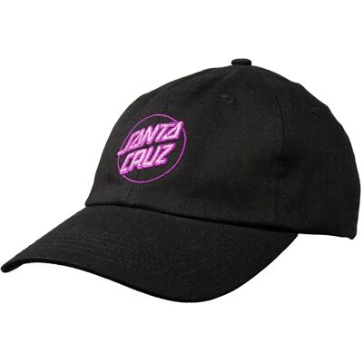Santa Cruz Cappellino Con Visiera Partial Dot Black One Size Santa Cruz Cappellino Con Visiera Partial Dot Black One Size