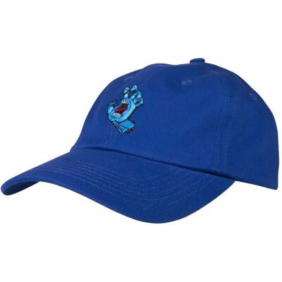 Santa Cruz Cappellino Con Visiera Screaming Mini Hand Cobalt One Size Santa Cruz Cappellino Con Visiera Screaming Mini Hand Cobalt One Size