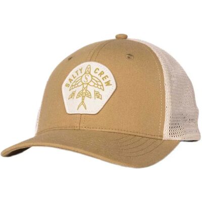 Salty Crew Cappellino Con Visiera Flyer Ops Trucker Khaki One Size Salty Crew Cappellino Con Visiera Flyer Ops Trucker Khaki One Size