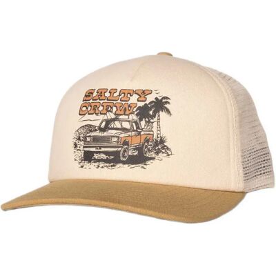 Salty Crew Cappellino Con Visiera Good Times Trucker Offwhite / Khaki One Size Salty Crew Cappellino Con Visiera Good Times Trucker Offwhite / Khaki One Size