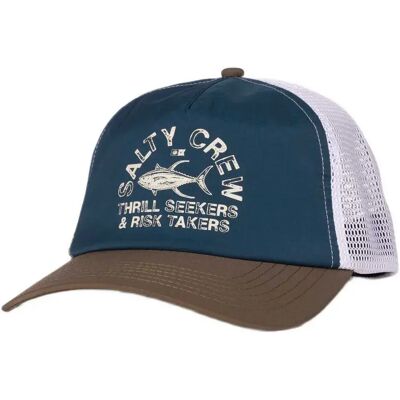 Salty Crew Cappellino Con Visiera Stamped Trucker Deep Ocean / Brown One Size Salty Crew Cappellino Con Visiera Stamped Trucker Deep Ocean / Brown One Size