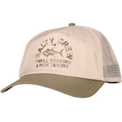 Salty Crew Cappellino Con Visiera Stamped Trucker Off White / Fern One Size Salty Crew Cappellino Con Visiera Stamped Trucker Off White / Fern One Size