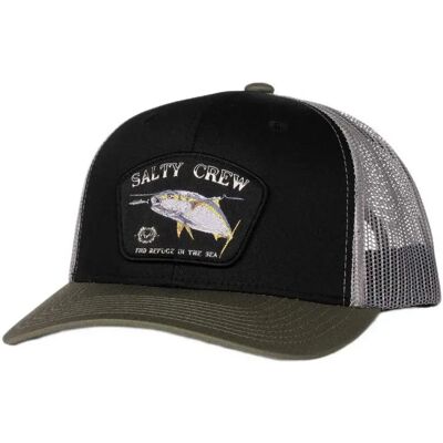 Salty Crew Cappellino Con Visiera Surface Retro Trucker Black / Olive One Size Salty Crew Cappellino Con Visiera Surface Retro Trucker Black / Olive One Size