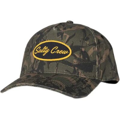 Salty Crew Cappellino Con Visiera Upstream Strapback Olive Camo One Size Salty Crew Cappellino Con Visiera Upstream Strapback Olive Camo One Size