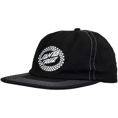 Santa Cruz Cappellino Con Visiera Collage Oval Dot Snapback Black One Size Santa Cruz Cappellino Con Visiera Collage Oval Dot Snapback Black One Size