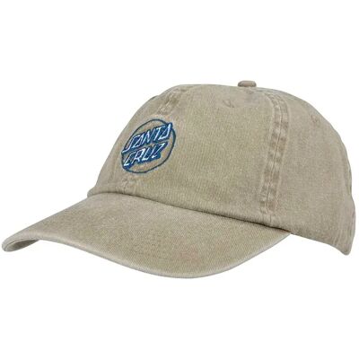 Santa Cruz Cappellino Con Visiera Partial Dot Faded Khaki One Size Santa Cruz Cappellino Con Visiera Partial Dot Faded Khaki One Size