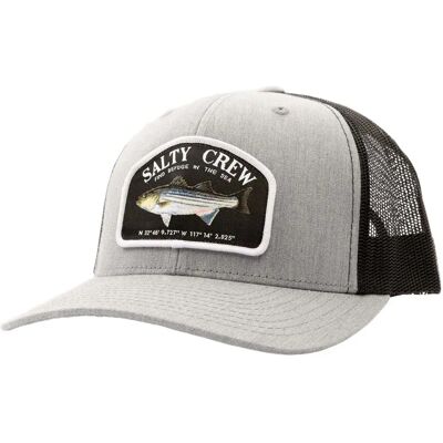 Salty Crew Cappello Trucker Striper Retro Silver One Size Salty Crew Cappello Trucker Striper Retro Silver One Size