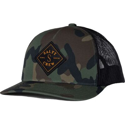 Salty Crew Cappello Trucker Sea Line Retro Camo Black One Size Salty Crew Cappello Trucker Sea Line Retro Camo Black One Size