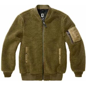 Brandit Pile Con Cerniera Ma1 Sherpa Olive 4XL Brandit Pile Con Cerniera Ma1 Sherpa Olive 4XL