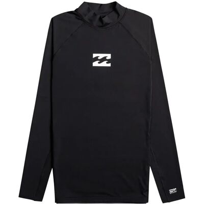 Billabong Rash Guard A Maniche Lunghe Waves All Day Black 2XL Billabong Rash Guard A Maniche Lunghe Waves All Day Black 2XL