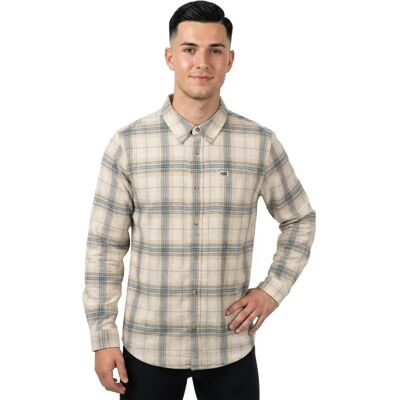 Salty Crew Camicia A Maniche Lunghe Early Bird Flannel Birch 2XL Salty Crew Camicia A Maniche Lunghe Early Bird Flannel Birch 2XL