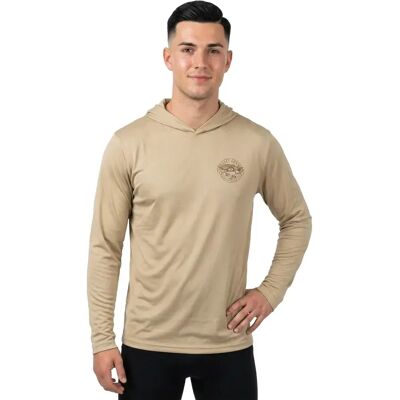 Salty Crew Rash Guard A Maniche Lunghe Jimmy Hooded Sunshirt Khaki 2XL Salty Crew Rash Guard A Maniche Lunghe Jimmy Hooded Sunshirt Khaki 2XL