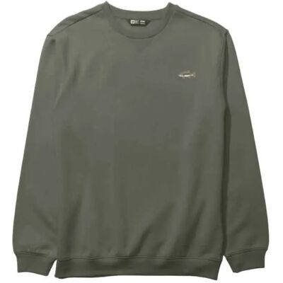 Salty Crew Pile Fishsticks Crew Dusty Olive L Salty Crew Pile Fishsticks Crew Dusty Olive L