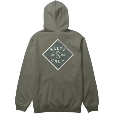 Salty Crew Felpa Con Cappuccio Tippet Fill Fleece Dusty Olive S Salty Crew Felpa Con Cappuccio Tippet Fill Fleece Dusty Olive S