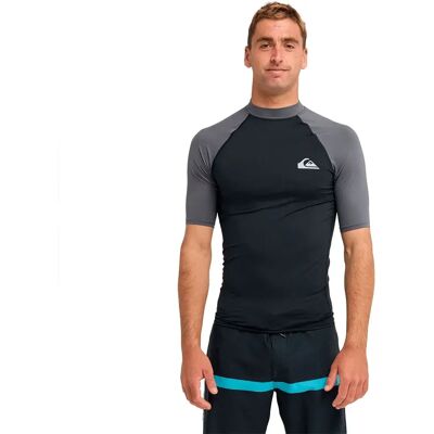 Quiksilver Maglietta A Maniche Corte Upf 50 Black / Iron Gate 2XL Quiksilver Maglietta A Maniche Corte Upf 50 Black / Iron Gate 2XL