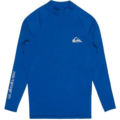 Quiksilver Maglietta A Maniche Lunghe Per Protezione Uv Upf 50 Monaco Blue S Quiksilver Maglietta A Maniche Lunghe Per Protezione Uv Upf 50 Monaco Blue S
