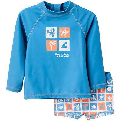 Zippy Rash Guard A Maniche Lunghe 3107126701 Blue 9-12 Mesi Zippy Rash Guard A Maniche Lunghe 3107126701 Blue 9-12 Mesi