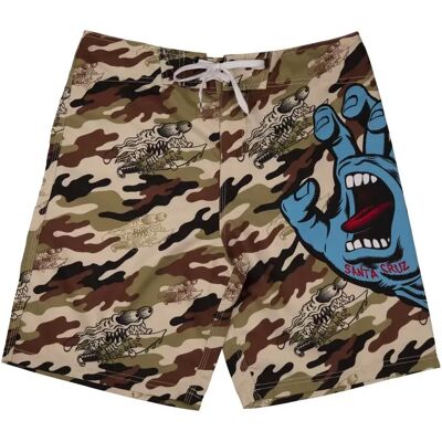 Santa Cruz Pantaloncino Da Bagno Screaming Hand Black 30 Santa Cruz Pantaloncino Da Bagno Screaming Hand Black 30