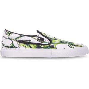 Dc Shoes Scarpe Senza Lacci Manual Slip Liquid Fuego White EU 33 Dc Shoes Scarpe Senza Lacci Manual Slip Liquid Fuego White EU 33