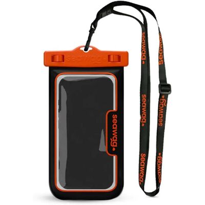 Seawag Cover Wp 6.8´´ Black / Orange One Size Seawag Cover Wp 6.8´´ Black / Orange One Size