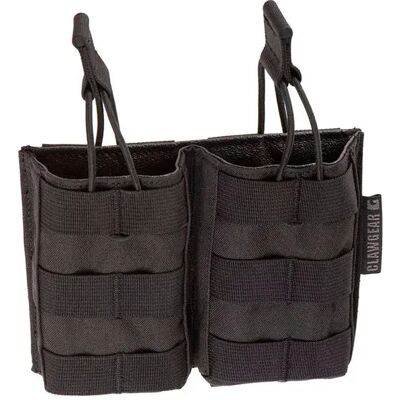 Clawgear Borsa 5.56 Mm Open Double Mag Core Black One Size Clawgear Borsa 5.56 Mm Open Double Mag Core Black One Size
