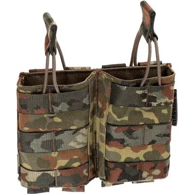 Clawgear Borsa 5.56 Mm Open Double Mag Core Flecktarn One Size Clawgear Borsa 5.56 Mm Open Double Mag Core Flecktarn One Size