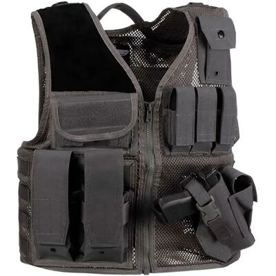 Invadergear Gilet Mk.ii Crossdraw Wolf Grey One Size Invadergear Gilet Mk.ii Crossdraw Wolf Grey One Size
