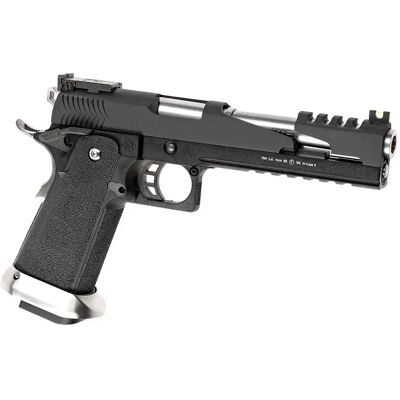 We Pistola Airsoft Hi-capa 6 T-rex Customs Titanium Barrel Full Metal Gbb Black One Size We Pistola Airsoft Hi-capa 6 T-rex Customs Titanium Barrel Full Metal Gbb Black One Size