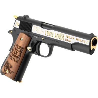 G&g Pistola Airsoft Gpm1911 Iwo Jima Limited Version Black / Silver One Size G&g Pistola Airsoft Gpm1911 Iwo Jima Limited Version Black / Silver One Size