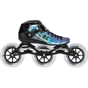 Patini in Linea Powerslide Accel Race Reflective 125 Blu - Pattini in Linea Patini in Linea Powerslide Accel Race Reflective 125 Blu - Pattini in Linea