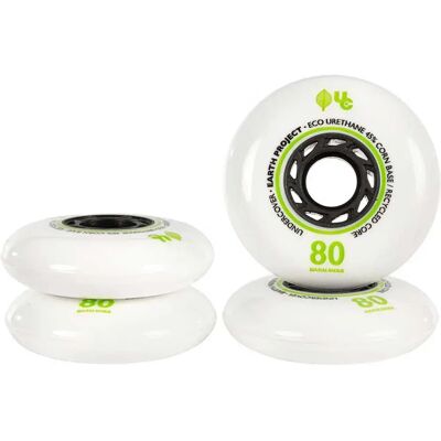 Ruote da Pattinaggio Undercover Earth 80mm/88a - Ruote per Inline Ruote da Pattinaggio Undercover Earth 80mm/88a - Ruote per Inline