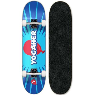 Yocaher Pop 7.75" Skateboard Multicolore - Trickboard Yocaher Pop 7.75" Skateboard Multicolore - Trickboard