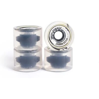 Yocaher Ruote Da Skateboard Long Clear 70 x 52 mm Yocaher Ruote Da Skateboard Long Clear 70 x 52 mm
