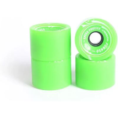 Ruote Longboard Yocaher Verde Neon - Ruote per Skateboard 70x52mm 78a Ruote Longboard Yocaher Verde Neon - Ruote per Skateboard 70x52mm 78a