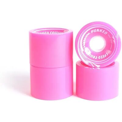 Ruote skateboard Yocaher Long Rosa - ruote da skateboard Ruote skateboard Yocaher Long Rosa - ruote da skateboard
