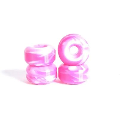Yocaher Ruote Da Skateboard Qball Swirl White / Pink 52 x 30 mm Yocaher Ruote Da Skateboard Qball Swirl White / Pink 52 x 30 mm