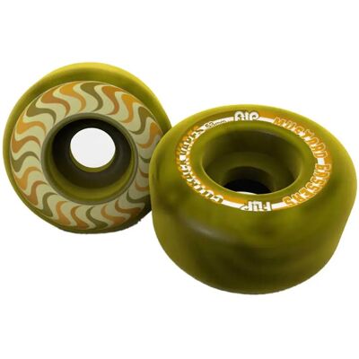 Pacchetto Ruote Senape Flip 53mm - Wheels Pacchetto Ruote Senape Flip 53mm - Wheels