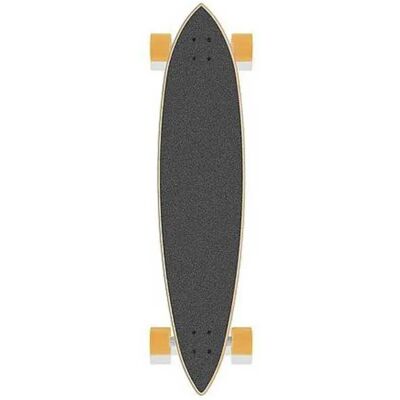 Long Island Longboard Lead Pintail 0´´ Grey / Yellow 9.6 Pollici Long Island Longboard Lead Pintail 0´´ Grey / Yellow 9.6 Pollici